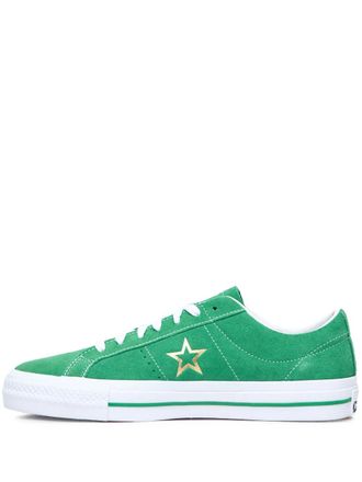 Converse One Star Pro sneakers - unisex - Calf Suede/Rubber/Calf Leather - 10 - Green