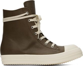 Men's Rick Owens High Top Sneakers - up to −55% | Stylight
