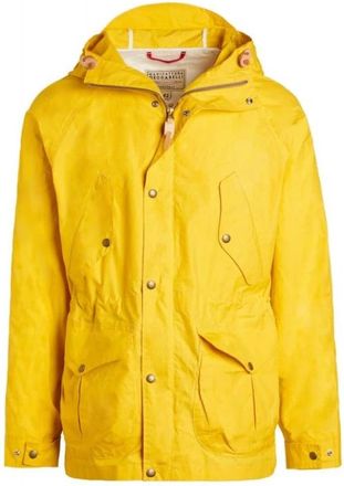 Manifattura Ceccarelli Waxed Cotton All Season Jacket - Heren - Zomerjassen - Geel - M - Katoen - Jassen
