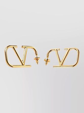 Valentino Garavani vlogo signature earrings geometric polished design