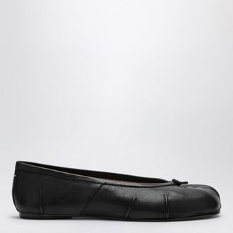 Maison Margiela Black leather Tabi New ballet flats
