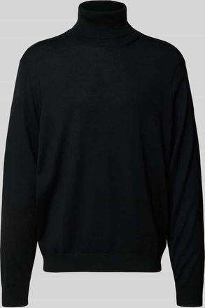A|X Armani Exchange Rollkragenpullover mit elastischen Abschlüssen in Black, Größe XXL