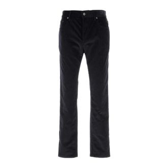 Burberry Straight Trousers, male, Blue, Size: W31 Fred SL