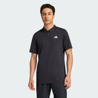adidas Mens adidas Club Tennis Climacool Piqu&eacute; Polo Shirt