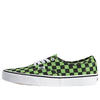 Vans Authentic Checkerboard Green Black VN000D7Y203