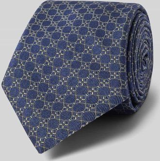 Altea Krawatte aus Baumwoll-Seiden-Mix Modell Gange in Gruen, Gr&ouml;&szlig;e 1