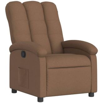 vidaXL Vidaxl - Sill&oacute;n Reclinable De Tela Marr&oacute;n