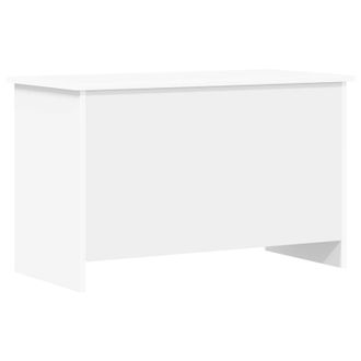 vidaXL Ba&uacute;l De Almacenamiento Blanco 80 X 40 X 50 Cm Vidaxl
