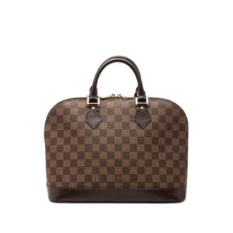 Louis Vuitton Pre-owned Alma PM - Dames - Pre-owned - Bruin - Maat: ONE Size Leer