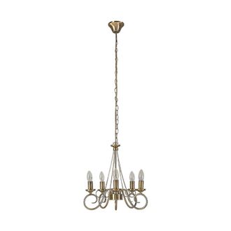 Lindby L&aacute;mpara De Ara&ntilde;a marnia En Bronce Metal - Lindby