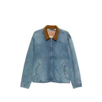 Levi's Textured-collar Zip-up Jacket