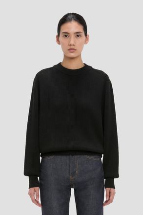 Victoria Beckham Relaxed Fit Jumper In Black XS