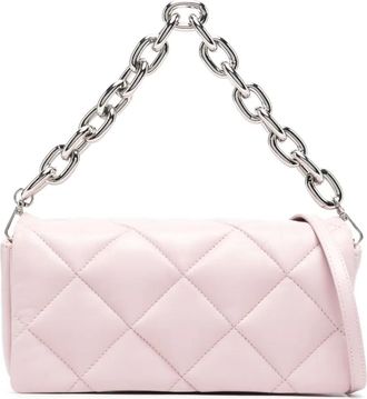 Stand Studio Borsa a spalla Hera trapuntata - Rosa