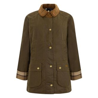 Barbour Dames, Jassen, Groen, Maat: L Katoen