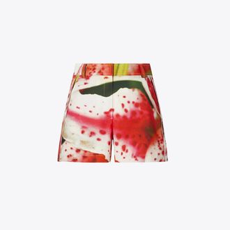 Tory Burch Womens Twill Camp Short, size 12