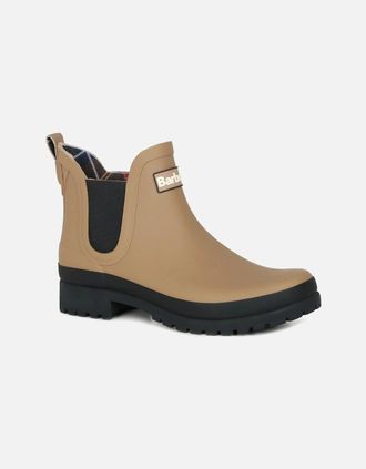 Barbour Womens Mallow Womens Wellingtons - Tan - Size: 4