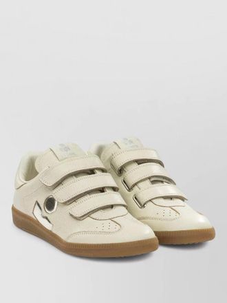 Isabel Marant beth low sneakers metallic accents rubber sole