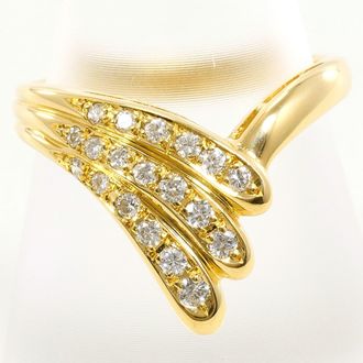 C&A Yellow Gold Yellow Gold (18K) Band Ring (Pre-Owned)