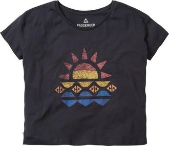 Passenger Sunray Recycled Cotton T-Shirt T-Shirt f&uuml;r Damen | grau