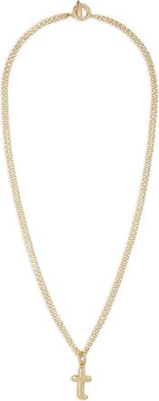 Roxanne Assoulin Collana The Puffy Initial - Oro