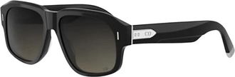 Dior 1Q4G5He 0A - unisex - Zonnebrillen - Zwart - 57 MM - Accessoires