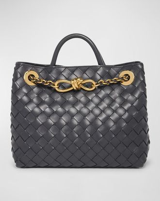 Bottega Veneta Small Andiamo Shoulder Bag with Chain Strap