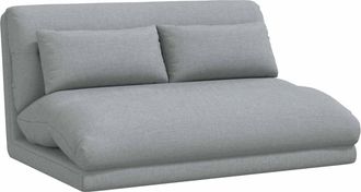 vidaXL Sill&oacute;n Ajustable Gris Claro Tela Vidaxl