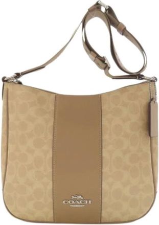 Coach Pre-owned Cross Body Bags, female, Beige, Size: ONE SIZE Pre-owned Shoulder Bag