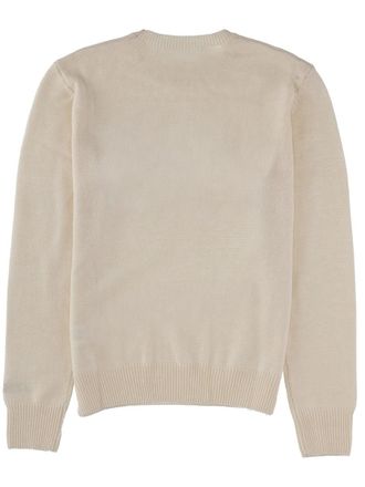 MC2 Saint Barth Wool-Cashmere Blend Sweater - White