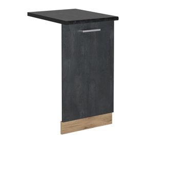 Vicco Panel Frontal Del Lavavajillas R-line, Hormig&oacute;n Negro, 45 Cm, Et Antracita Vicco
