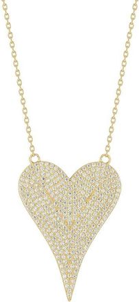Sphera Milano 14K Gold Plated Cz Necklace