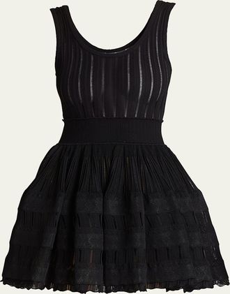 Alaia Crinoline Mini Dress