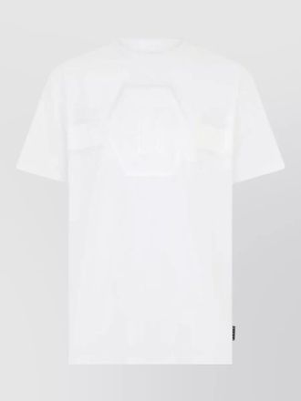 Philipp Plein ribbed crew neck printed t-shirt