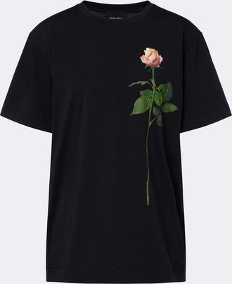 Simone Rocha Printed cotton jersey T-shirt