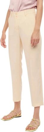 Silvian Heach Chino Broek - Dames - Chinos - Beige - S - Katoen - Broeken