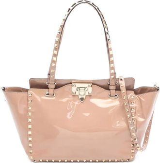 Valentino Garavani Borsa tote Rockstud media anni 2000 - Toni neutri
