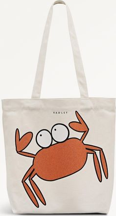 Radley London Salt Medium Open Top Tote Clawde Crab SS26 Radley London