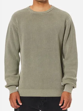 KATIN Swell Sweater Top In Moss