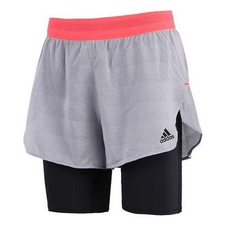 adidas Mens adidas Woven Sports Gray Black Shorts GC8065
