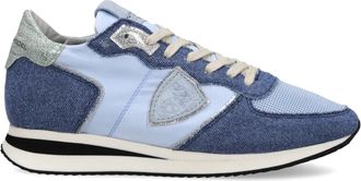 Philippe Model Trpx Running - Dames - Sneakers - Blauw - 41 EU - Katoen - Schoenen