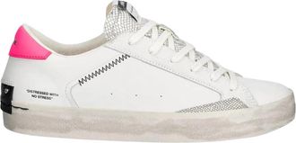 Crime London Distressed Sneakers - Dames - Sneakers - Wit - 36 EU - Schoenen