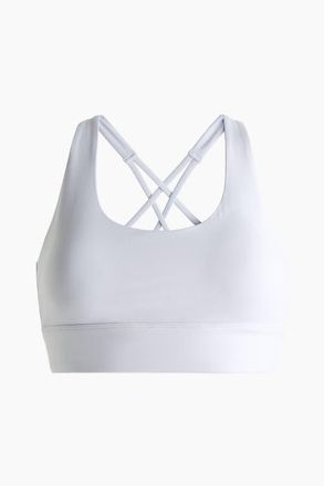 H&M Medium Support Sports Bra With Softmove in Lilac at Nordstrom, Size Xx-Large