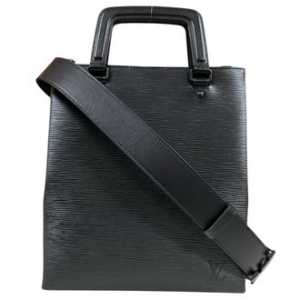 Louis Vuitton Black Epi Leather Shoulder Bag (Pre-Owned)