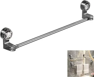 OEM Toallero Extensible De 30-60 Cm, Toallero De Ba&ntilde;o, Ventosa (sin Necesidad De Taladrar), Giratorio, Toallero De Esquina, Montaje En Pared
