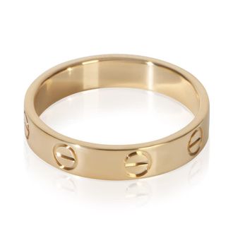 Tiffany & Co. Pre-Owned Tiffany & Co. Yellow Gold Small Model Love Ring