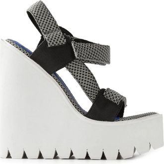 Jeffrey Campbell Wedges - Dames - Sleehakken - Veelkleurig - 39 EU - Katoen - Schoenen