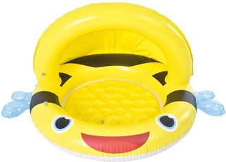 Trade Shop Trade Shop - Piscina Gonfiabile Baby Con Tettuccio Ape Per Bambini 125x95x66cm Giardino 51015
