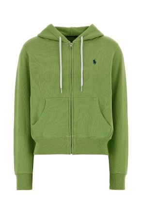Polo Ralph Lauren Green Cotton Blend Sweatshirt