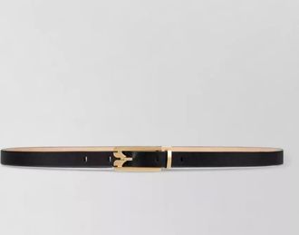 Victoria Beckham leather pin buckle belt