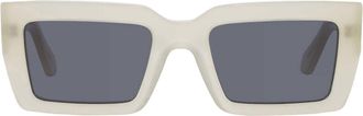 Ferragamo Ferragamo Grey Rectangular Ladies Sunglasses SF1108S 104 54